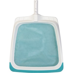 Retino per piscina bianco per la pulizia delle piscine.