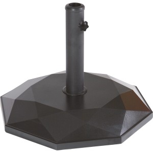 Supporto per ombrellone Lamont grigio scuro, 25 kg, per ombrelloni fino a Ø 300 cm.