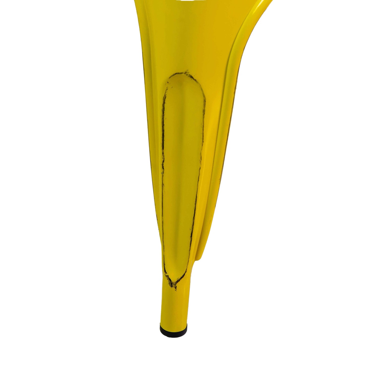 Sedia in ferro New bristol giallo antico_9