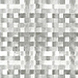 Pellicola adesiva t.b.t. con motivo a mosaico nei toni del grigio e del bianco.