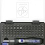 LUX Bitset 73 pezzi Comfort in valigetta: cacciavite con inserti per officina e fai da te.