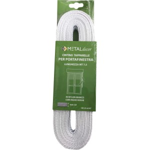 Cintino per tapparelle in nylon bianco, lunghezza 7,5 m.