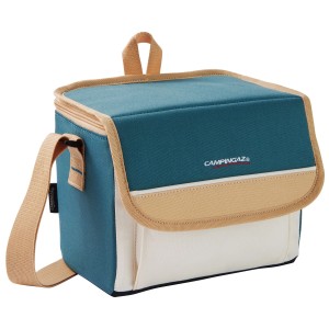 Borsa termica Campingaz Fold`N Cool Minimaxi Outdoor bianco-turchese 5 l