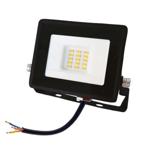 Proiettore LED alloggiamento in alluminio 10W 900lm nero