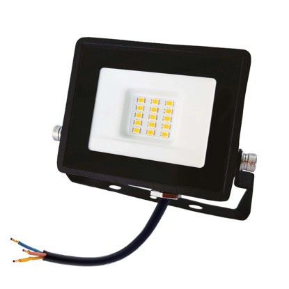 Proiettore LED alloggiamento in alluminio 10W 900lm nero