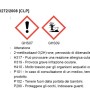 Etichettatura di pericolo: Attenzione, pericoloso per l'ambiente. Osservare le indicazioni di rischio e sicurezza.