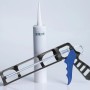 Pistola per cartucce LUX con cartuccia da 310 ml per applicazione uniforme di sigillanti.