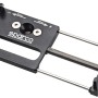Supporto bici t.b.t. Sparco, regolabile per vari dispositivi.