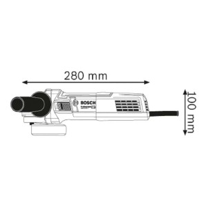 Smerigliatrice angolare Bosch Professional GWS 9-125S 11.000 giri/min 900W