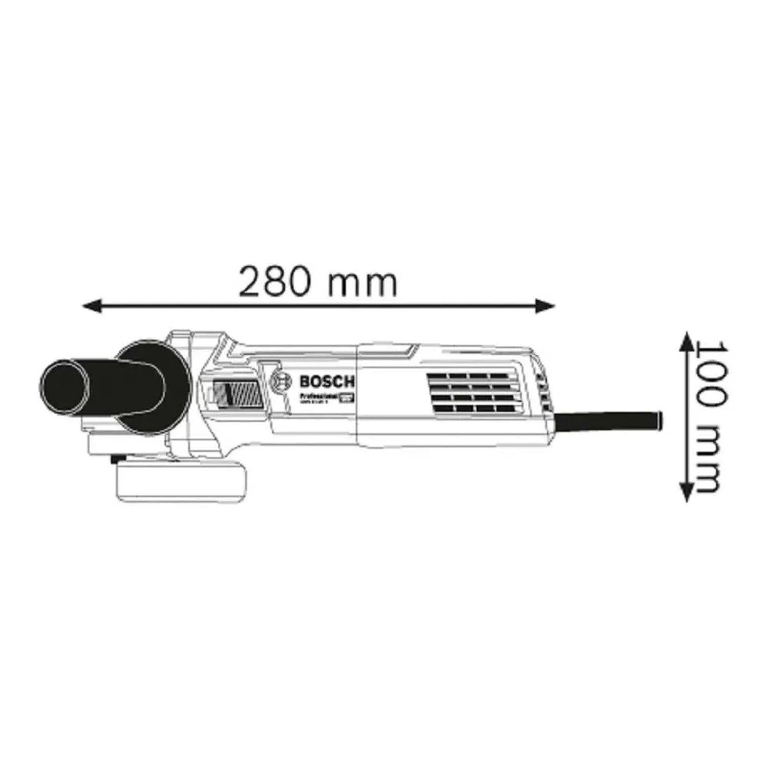Smerigliatrice angolare Bosch Professional GWS 9-125S 11.000 giri/min 900W_2