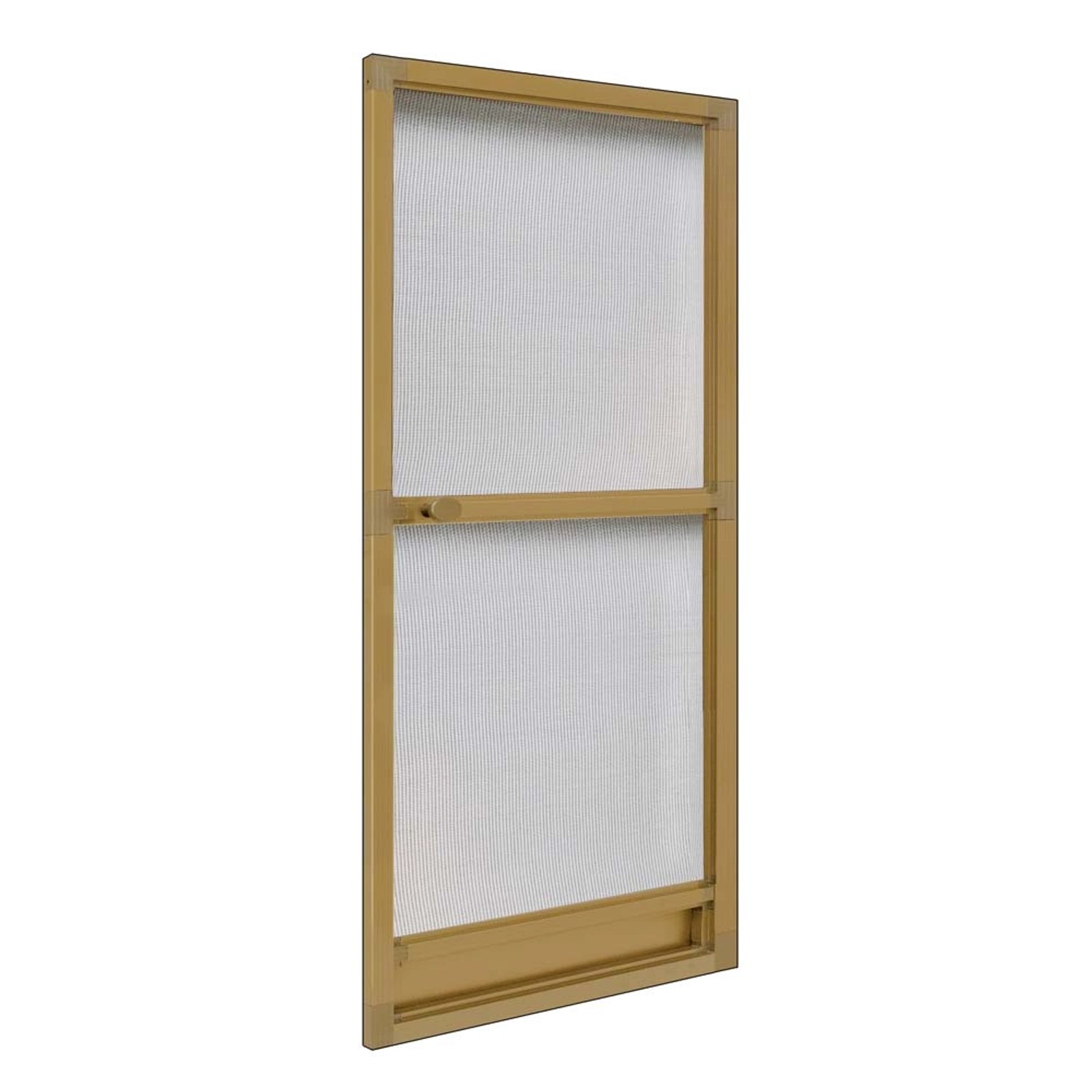 t.b.t. Zanzariera per porta con telaio effetto oro.