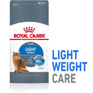 Royal Canin Light Weight Care cibo secco per gatti in sovrappeso, confezione da 1,5 kg.