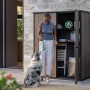 Porta attrezzi in plastica Keter Vertical sp. 20 mm marrone scuro 1,16 m²_9
