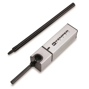 Accenditore per barbecue KEMPER con accendino a bastoncino per un'accensione sicura.