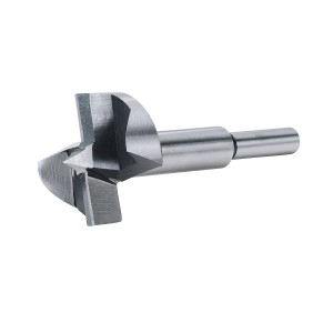 Dettaglio di una punta Forstner, 15-35 mm, per legno.