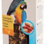 Zolux Crunchy Stick snack per uccelli con mela e arachidi, ideale come integratore alimentare per pappagalli.