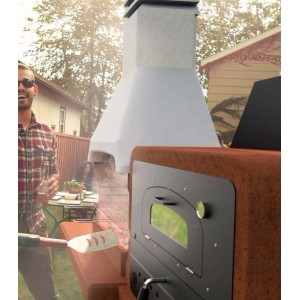 Barbecue in muratura Portofino con modulo forno 60x35 cm