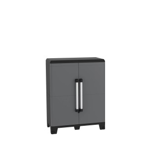 Armadio t.b.t. grigio a due ante per interni ed esterni.