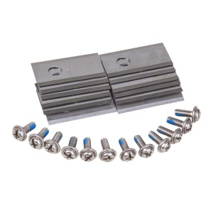 Lame e viti di ricambio per accessori tagliaerba.