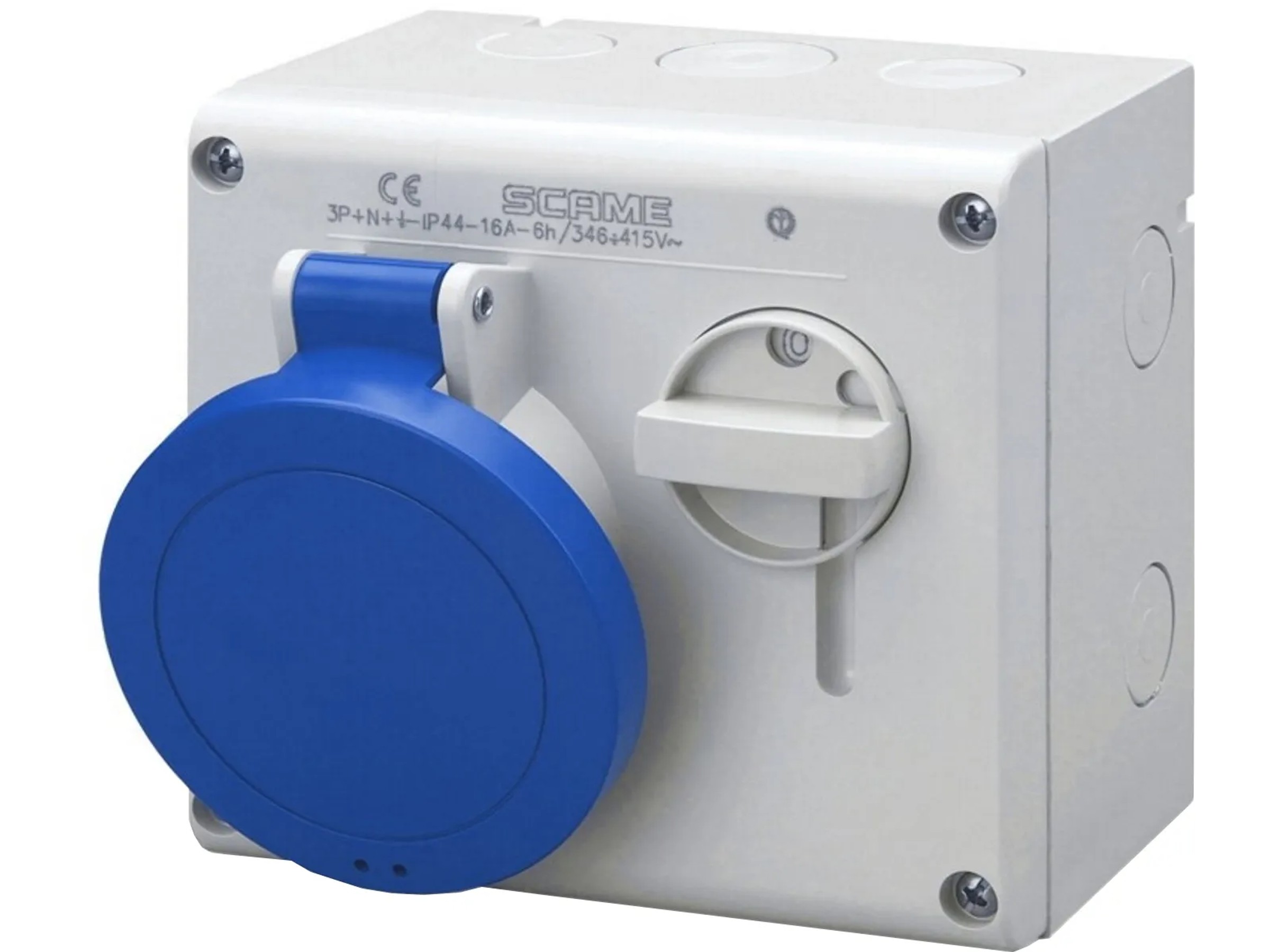 Presa Schuko IP44, 2 Prese, 250 V/16 A, Per Ambienti Umidi E