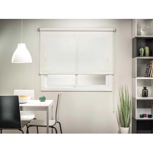 Tenda a rullo Screen Industry 5% bianco 120 x 250 cm
