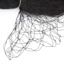 Rete nera, adatta come copertura in plastica o per altre applicazioni.