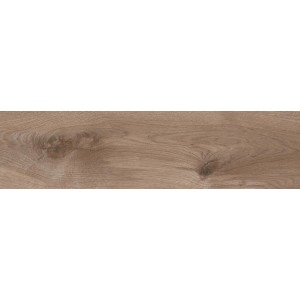 Piastrella per pavimenti in gres porcellanato effetto legno chiaro.