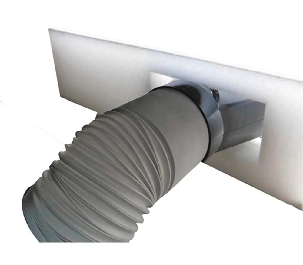 Copertura Isolante Per Climatizzatore Portatile - 230x35 Cm In Poliestere, Con Cerniera E Nastro Adesivo - Foto 7