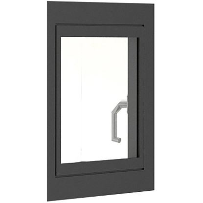 Finestra a ribalta Biohort per CasaNova 83x65 cm destra grigio scuro