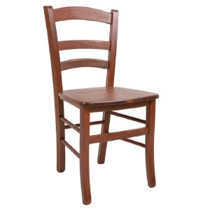 Sedia Venezia 41x42x88 cm Noce