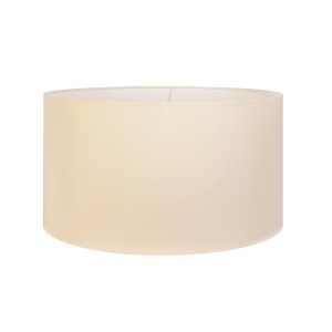 Paralume beige (t.b.t.) per lampade, forma cilindrica.