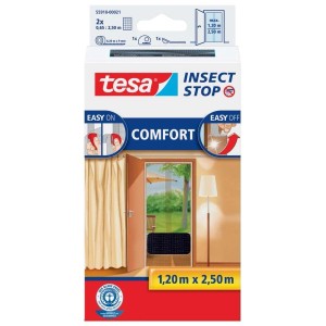 Zanzariera per porte Tesa Insect Stop Comfort 65x250 cm antracite