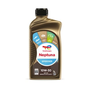 Olio TotalEnergies Neptuna Speeder 10W-30 per motori marini.