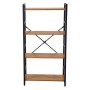 Scaffale in metallo e legno Achille 4 ripiani 60x28x117 cm_4