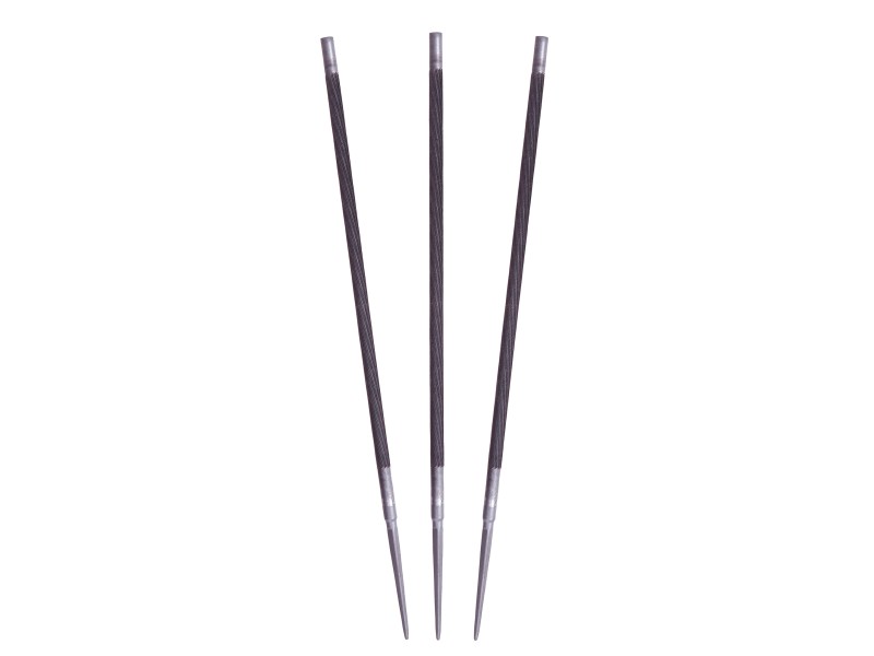 Set Di 3 Lime Per Motosega - Diametri 4mm, 4.8mm, 5.5mm - Con Manico Antiscivolo - Foto 2