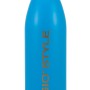 Borraccia blu t.b.t. per campeggio e outdoor con tappo argentato.