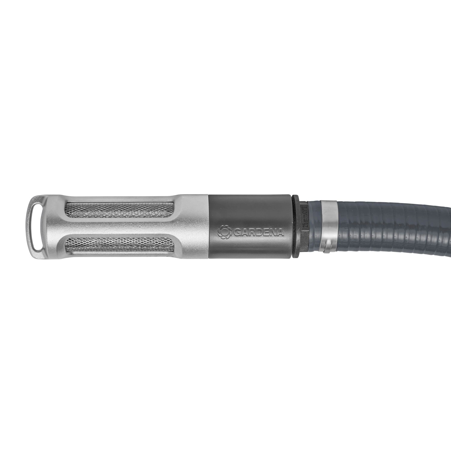 Kit aspirazione Gardena con tubo da 4 m e filtro per pompe e autoclavi.