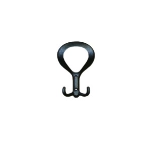 Appendiabiti in nylon 135x90 mm nero