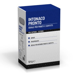 Confezione di t.b.t. intonaco per pareti e soffitti, 5 kg.