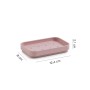 Portasapone bagno Seventy in resine termoplastiche rosa matt_2