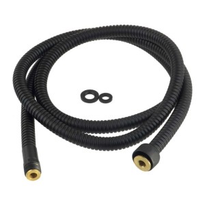 Flessibile doccia per miscelatore vasca 3 fori Idrostile nero
