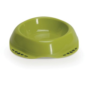 Ciotola per cani t.b.t. verde per cibo e acqua.