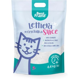 Lettiera in cristalli di silice per gatti 16 l