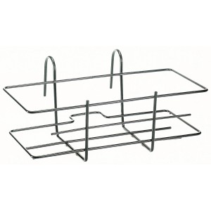 Portacassetta da balcone in metallo per fioriere, da appendere alla ringhiera del balcone.