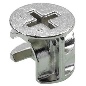 Connettore eccentrico Hettich Rastex 15, 12,5 mm, per accessori per mobili.