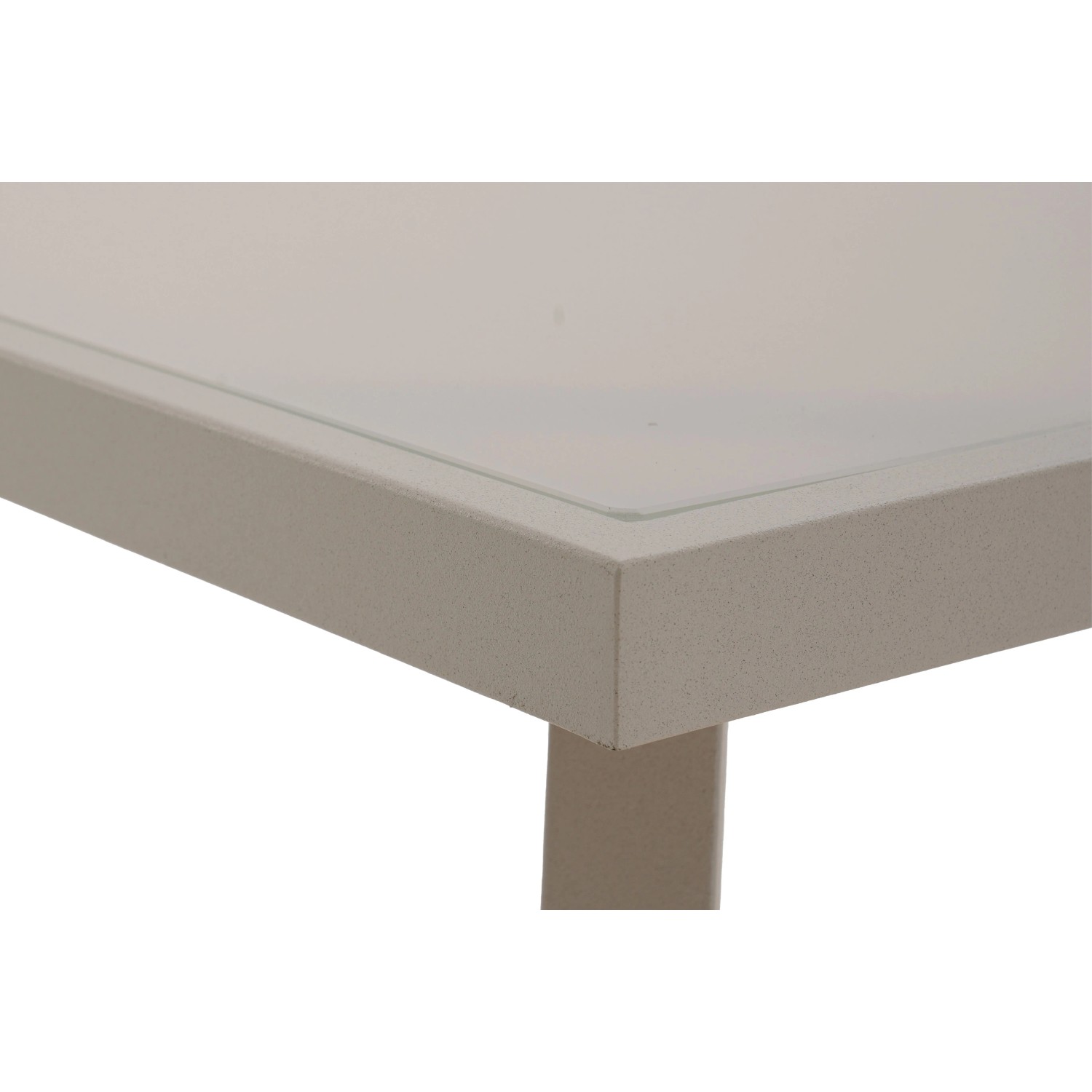 Salotto da giardino Jamapa in acciaio grigio chiaro 4 posti_7