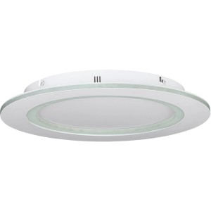 Plafoniera LED CCT Eglo Padrogiano-Z bianca, Ø 45cm, per un'illuminazione d'atmosfera negli ambienti domestici.