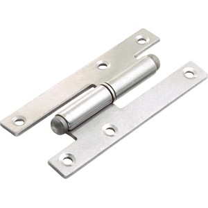 Cerniera a sgancio sinistro, 100x62mm, acciaio inox per collegamenti mobili, ad es. coperchi
