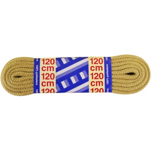 Lacci t.b.t. color oro, lunghezza 120 cm, per scarpe da lavoro.