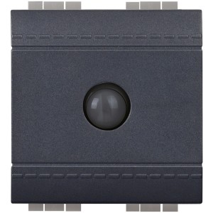 Copertura grigia t.b.t. per interruttori e dimmer.